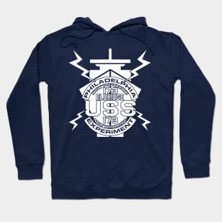 Philadelphia Experiment White USS Eldridge 174 Conspiracy Hoodie